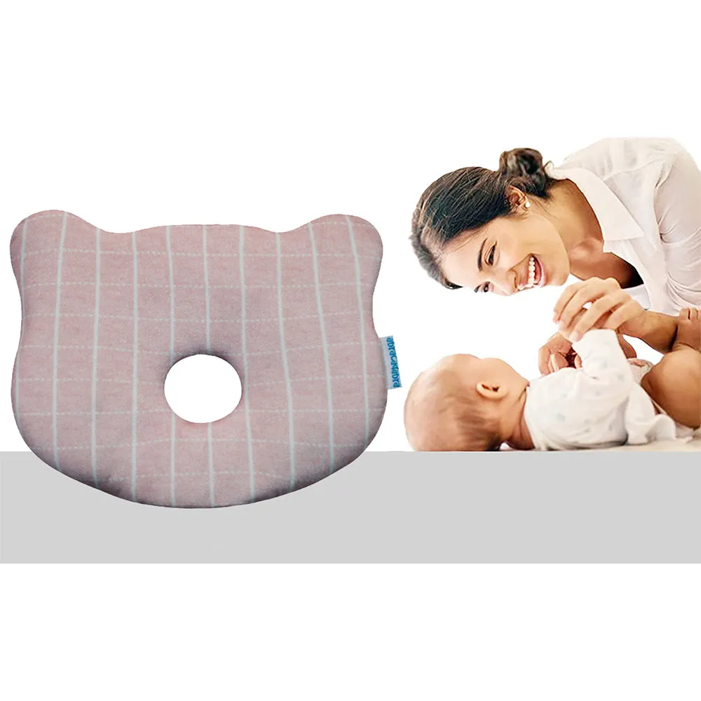 Abracadabra Memory Foam Baby Head Shaping Pillow - Pink