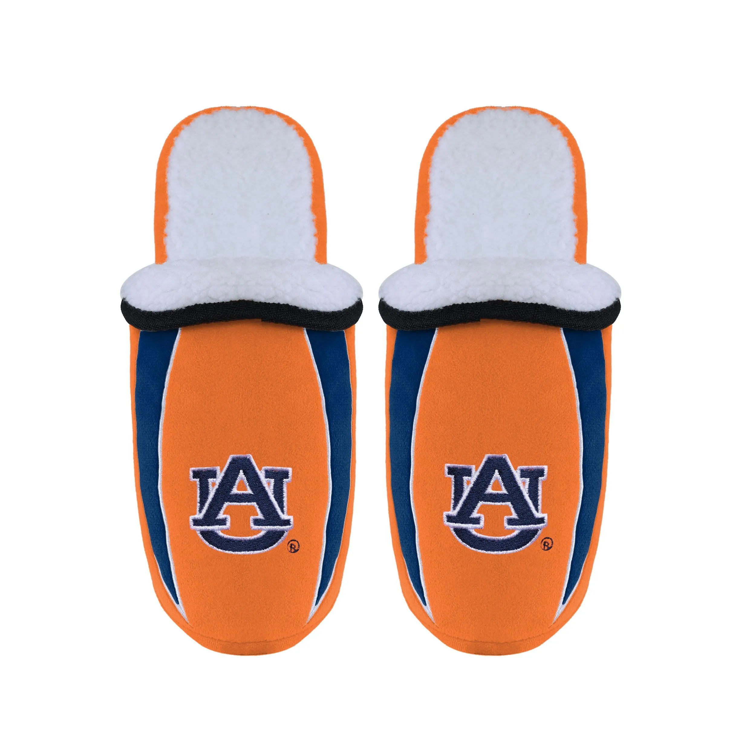 Auburn Tigers NCAA Mens Original Sherpa Slide Slippers