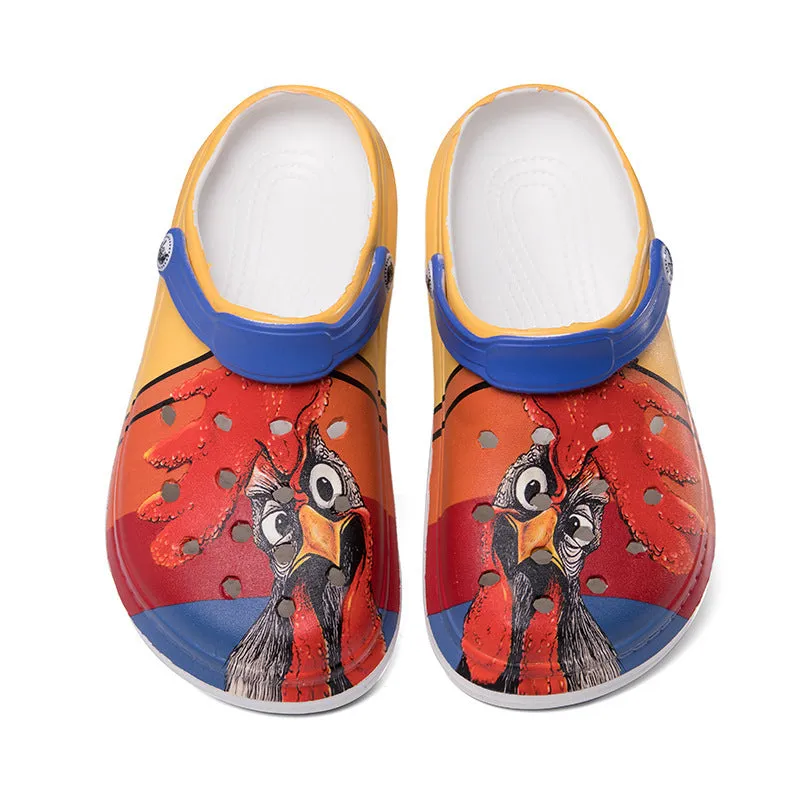 Boho Clog Style Beach Sandals - Breathable