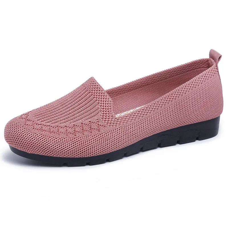 Breathable Light Slip on Flat Shoes
