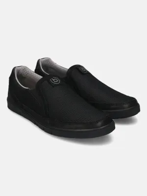 bugatti Black Loafers