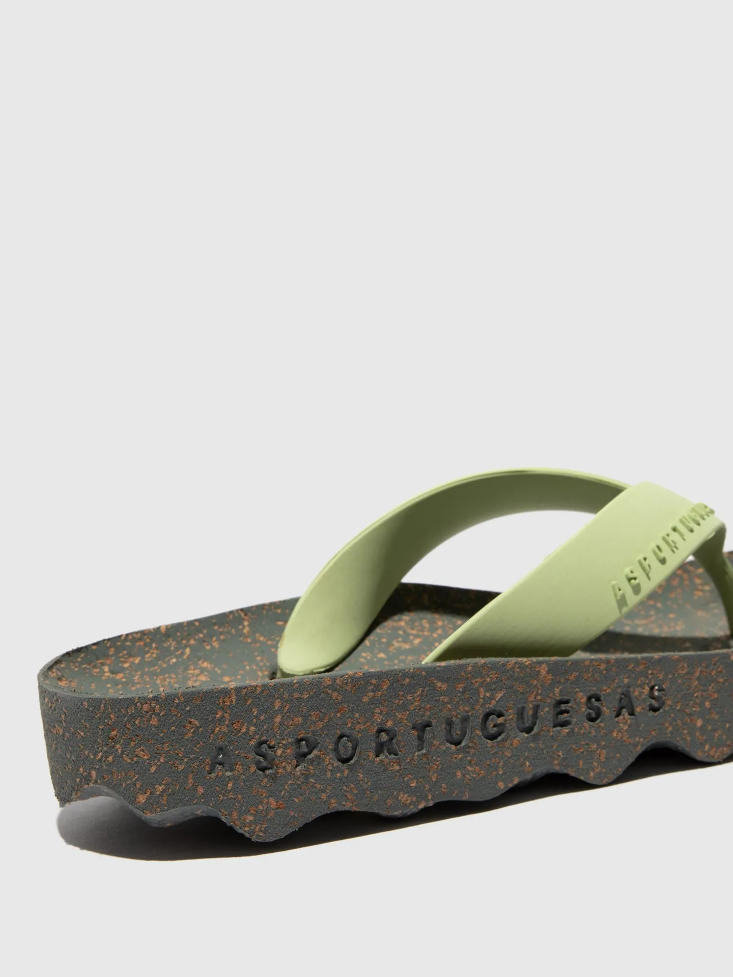 Casual Flip-Flops FEEL Mint Rubber Strap