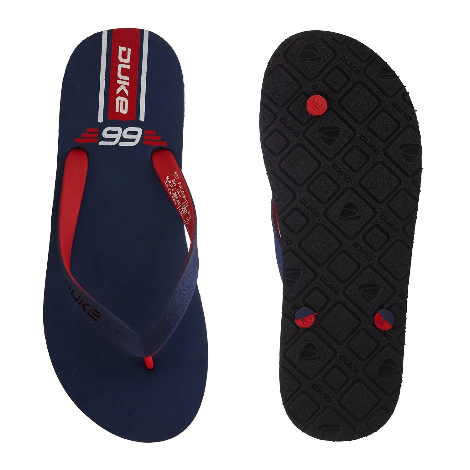 Duke Men Thong Flip Flops (FWC6165)