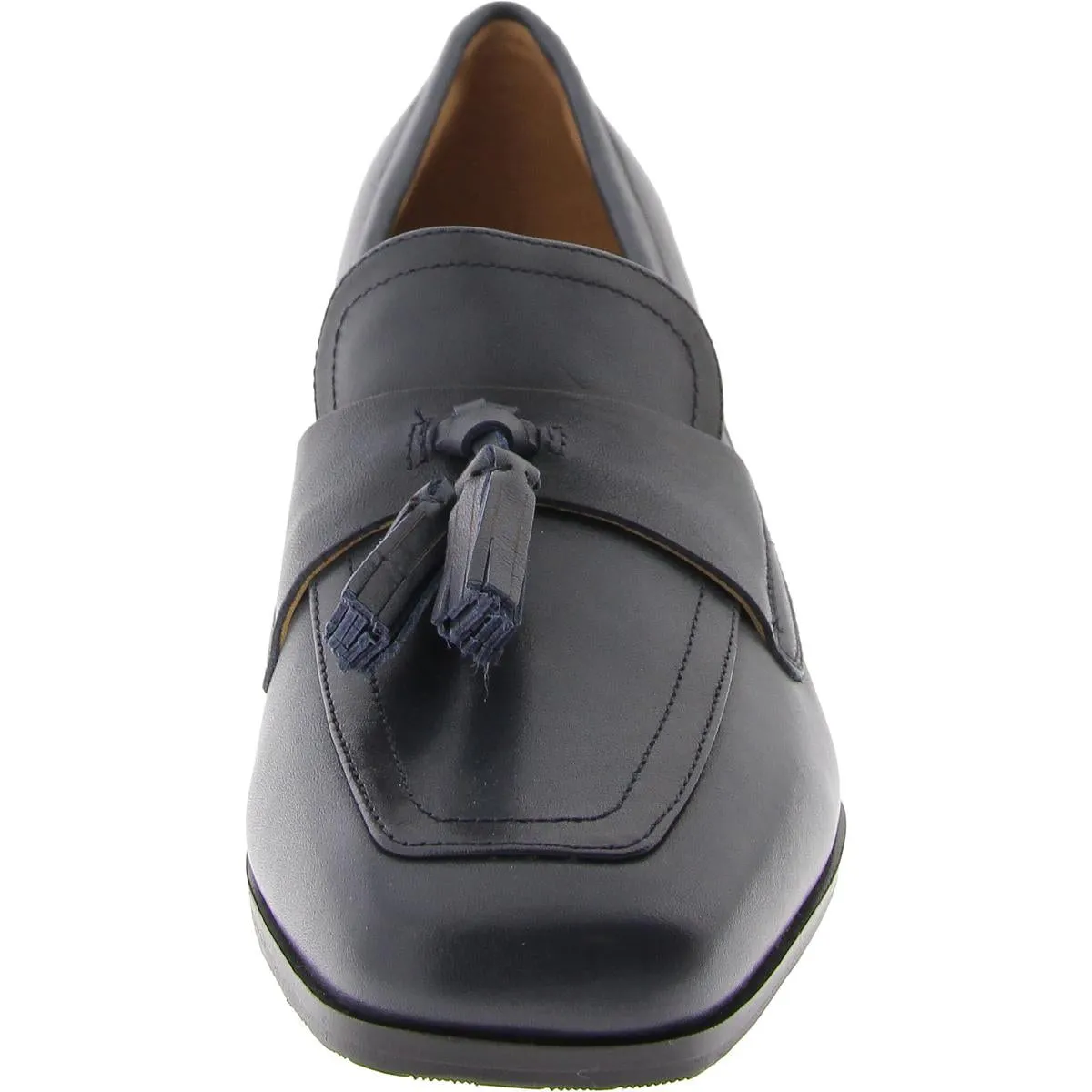 Easy Spirit Womens DREW Leather Slip on Loafers