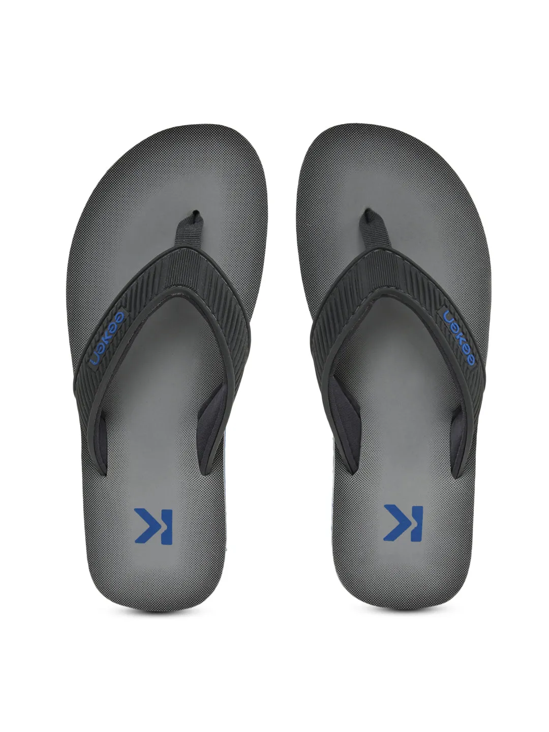 Eeken EFBG2028 Grey Classic Flip Flops For Men