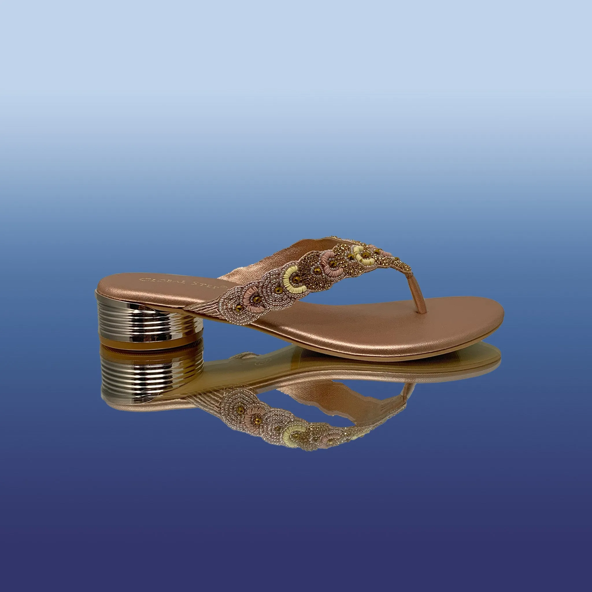 Elegant Beaded Heels - Stylish & Comfortable
