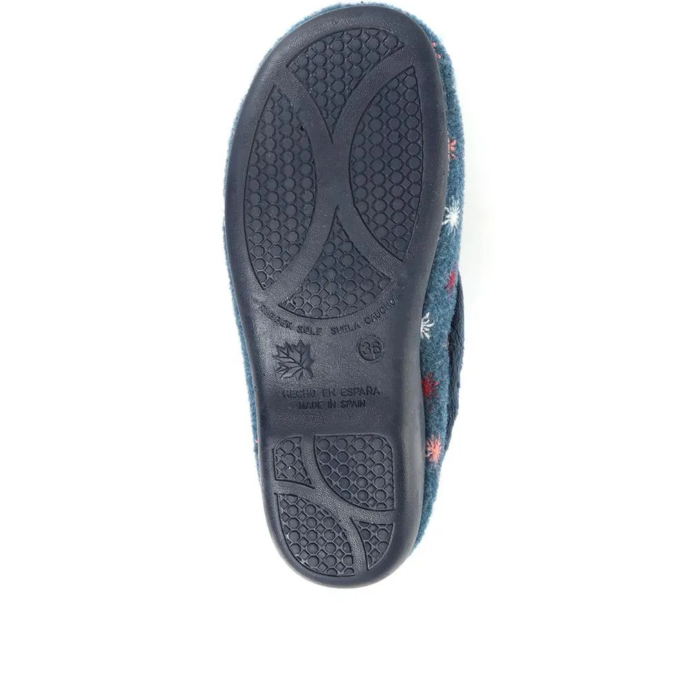 Embroidered Slippers - KOY34003 / 320 479