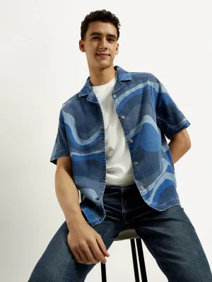 Men's Abstract Relaxed Fit Shirt