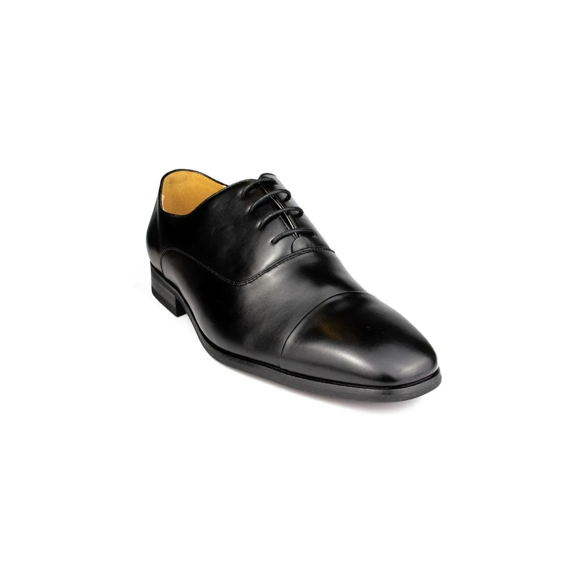 Mens Black Lace Up Oxford Shoe
