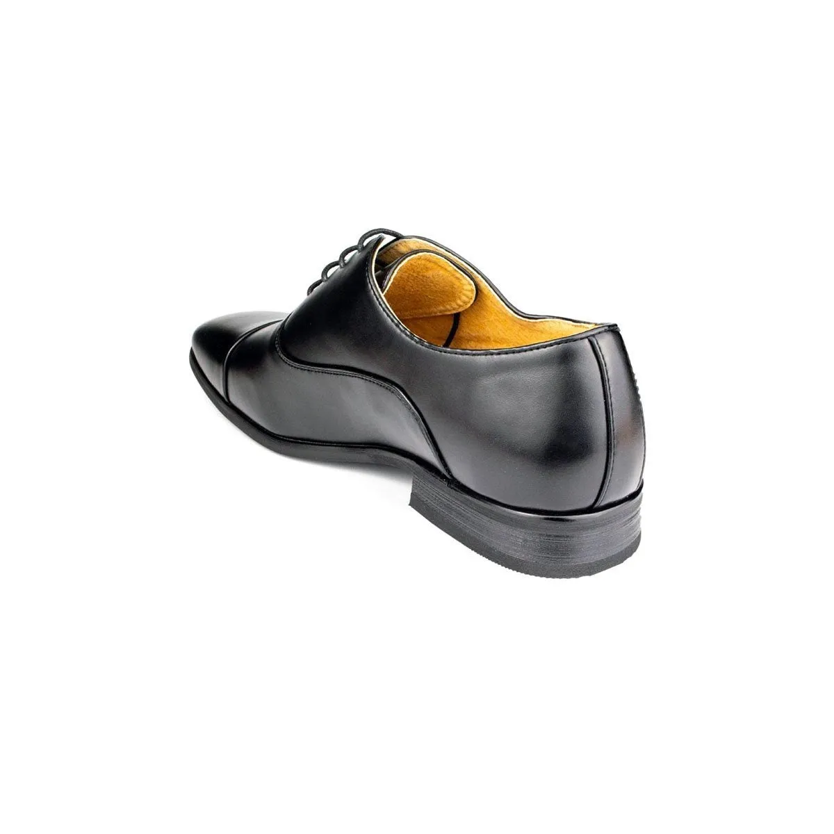 Mens Black Lace Up Oxford Shoe