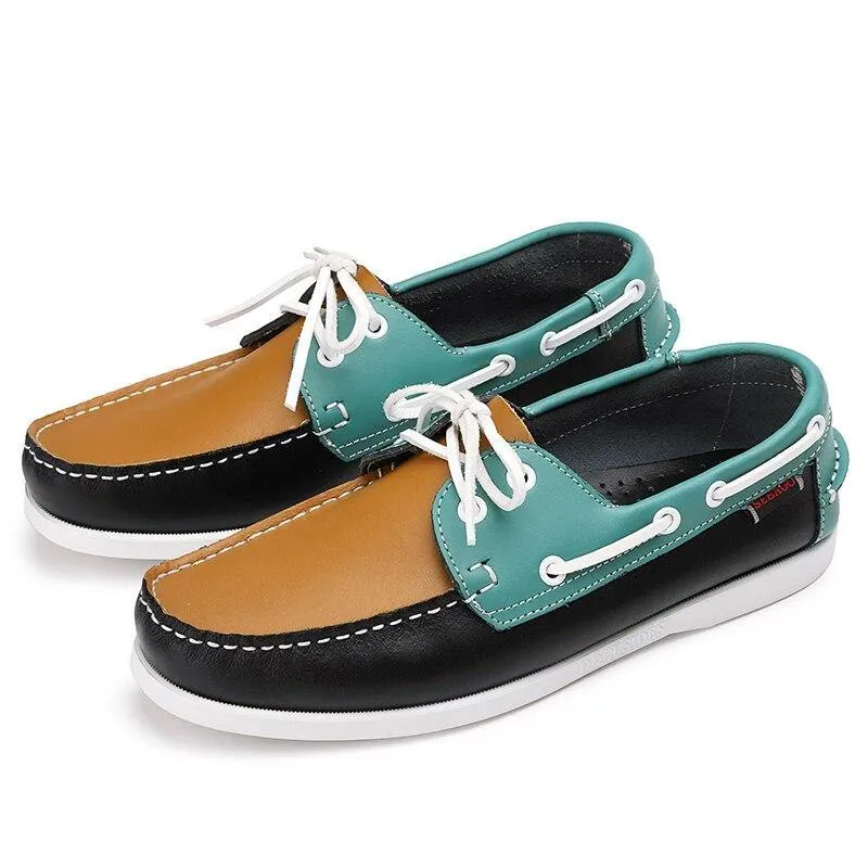 Men's Genuine Leather Boat Shoes / Loafers