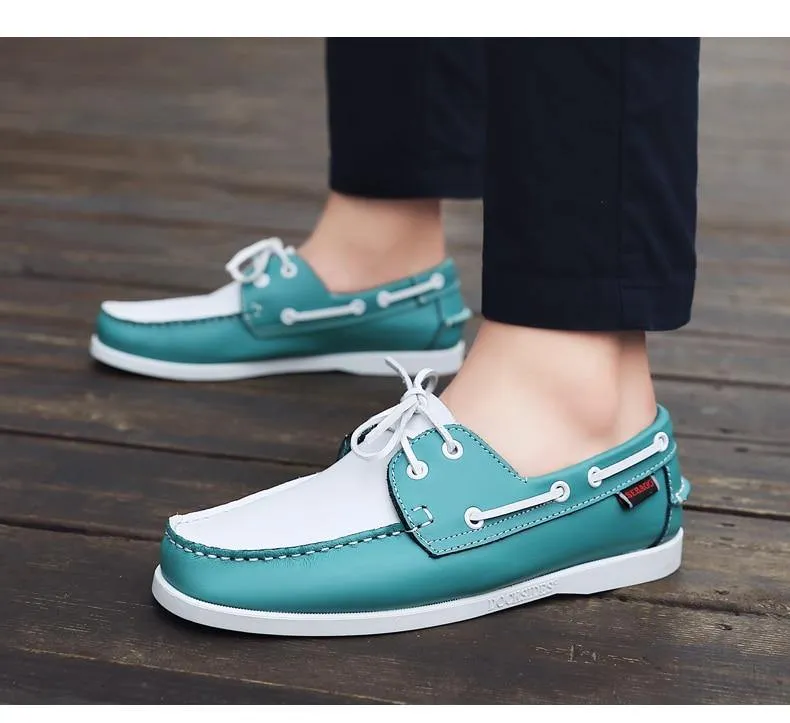 Men's Genuine Leather Boat Shoes / Loafers