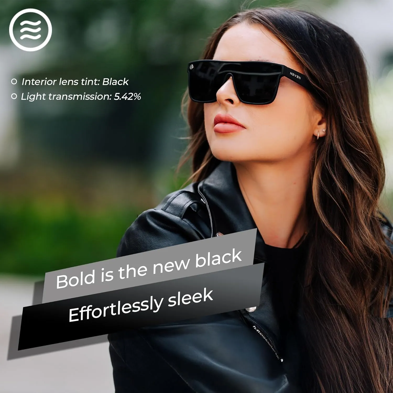 NEVEN Legend TR90 UV Polarized Sunglasses for Men & Women - Timeless Square Glasses for Sports
