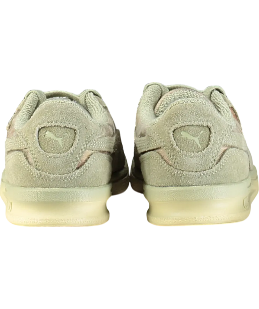 Puma Green X Kidsuper Indoor Dstrsd Sneaker Lux Army Trainers UK 4 EU 37 👠