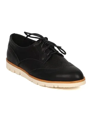 Women Spectator Flat Loafer - Oxford Sneaker - Lug Sole Loafer - GI09 By Nature Breeze